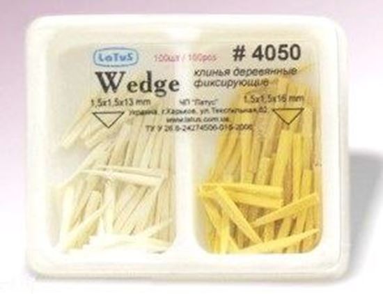  Зображення 4050 Набір клинів дерев'яних фіксуючих (100шт) 