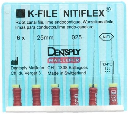  Зображення K-FILE NITIFLEX (К-файл Нітіфлекс) 25мм 