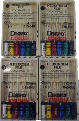  Зображення Hedstroem File Colorinox (H files, Н-файлы) 25мм 
