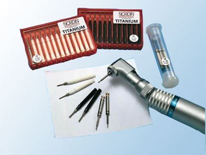  Зображення Парапульпарні штифти 12шт + розгортка (Titanium Dentine Retention Pins) 