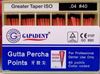  Зображення Гутаперчеві штифти  04 (Gutta Percha Pin) 60шт 