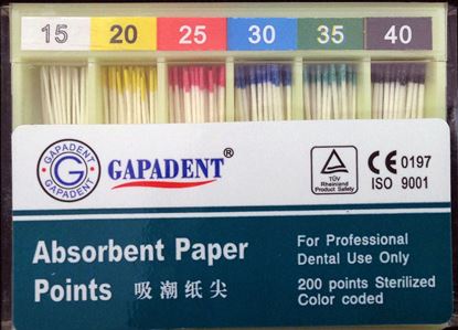  Зображення Паперові штифти 02 (Absorbent Paper Points) 200шт 