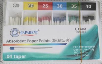  Зображення Паперові штифти 04 (Absorbent Paper Points) 100шт 