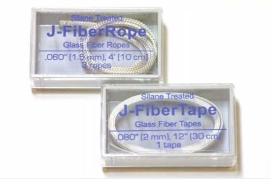  Зображення J-Fiber Rope і J-Fiber Tape Скловолоконна зміцнені керамічні волокна 