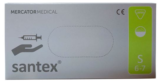 Santex рукавички латексні пудровані (Сантекс) Mercator Medical ...