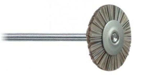  Зображення Щітка з щетини середня біла 18мм 