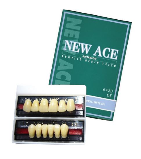 New Ace планка фронтальных верхних зубов (6шт) Yamahachi
