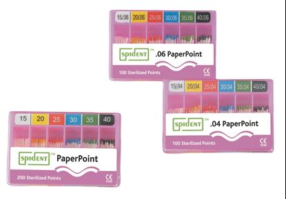  Зображення Паперові штифти 04 (Absorbent Paper Points) 60шт 